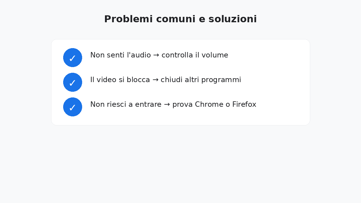Come partecipare a un corso online con Google Meet 4 Problemi comuni e soluzioni